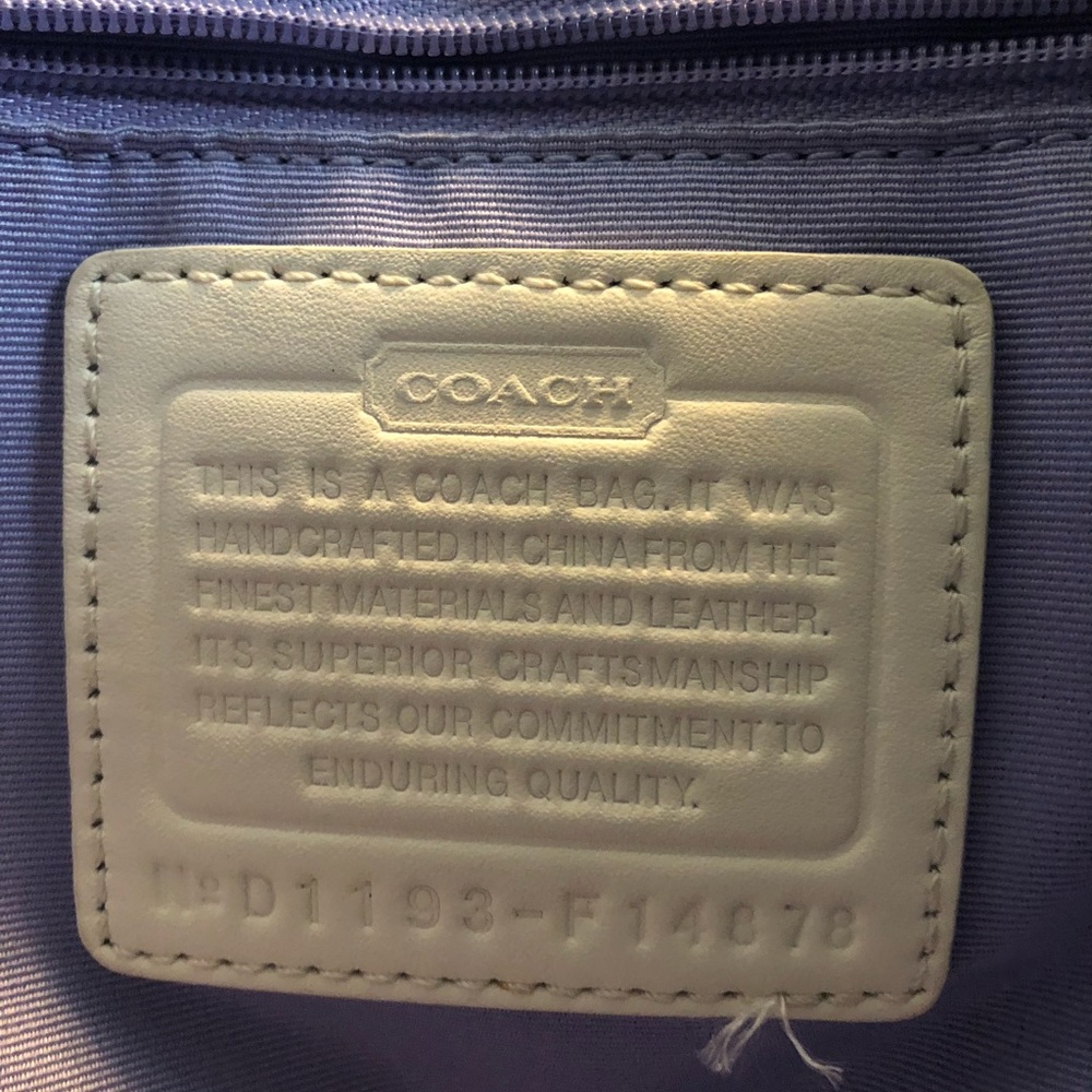 Used Coach Purse - Picture 8 of 8